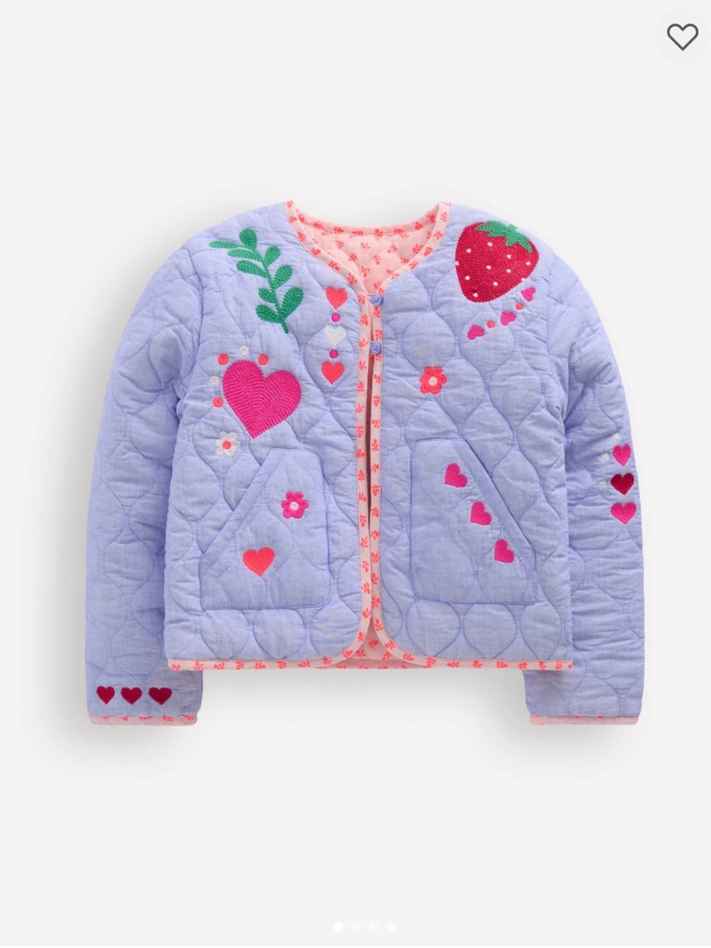 Mini Boden Quilted Jacket